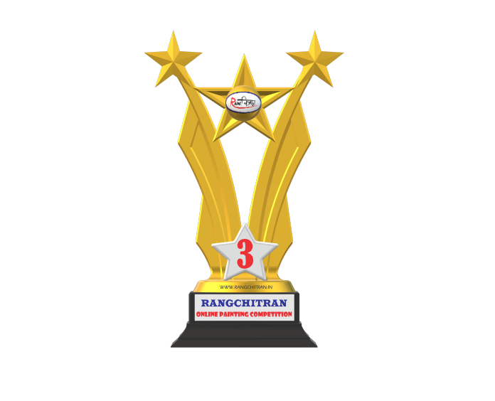 Rangchitran 3rd Winner Trophy